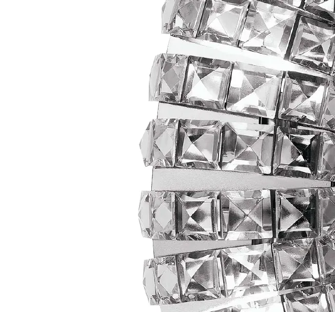 Volans Italian Crystal Single Or Modular Wall & Ceiling Light