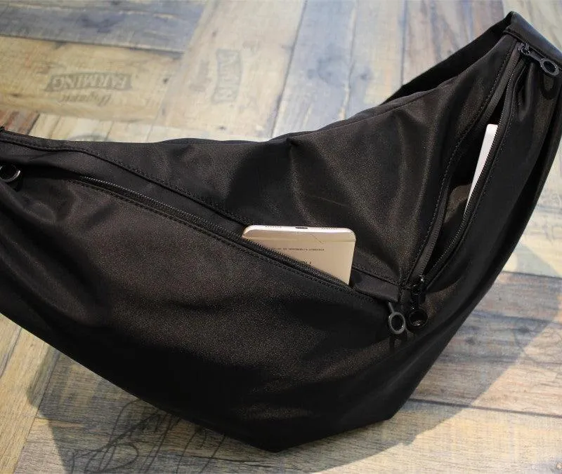 Vvsha  Christmas Gift Black Oxford Hobo Bag