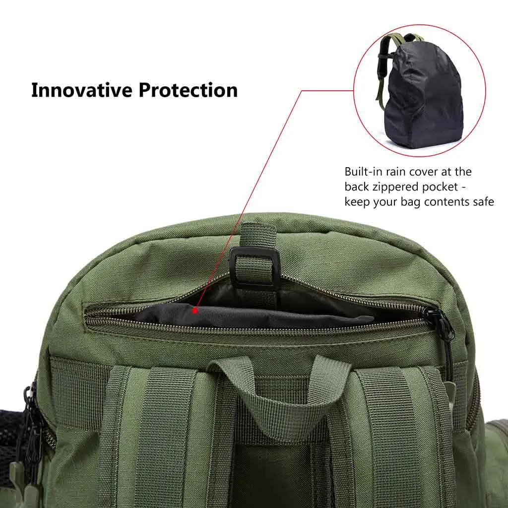 Water Resistant Tackle Backpack [3600] Tactical Bag