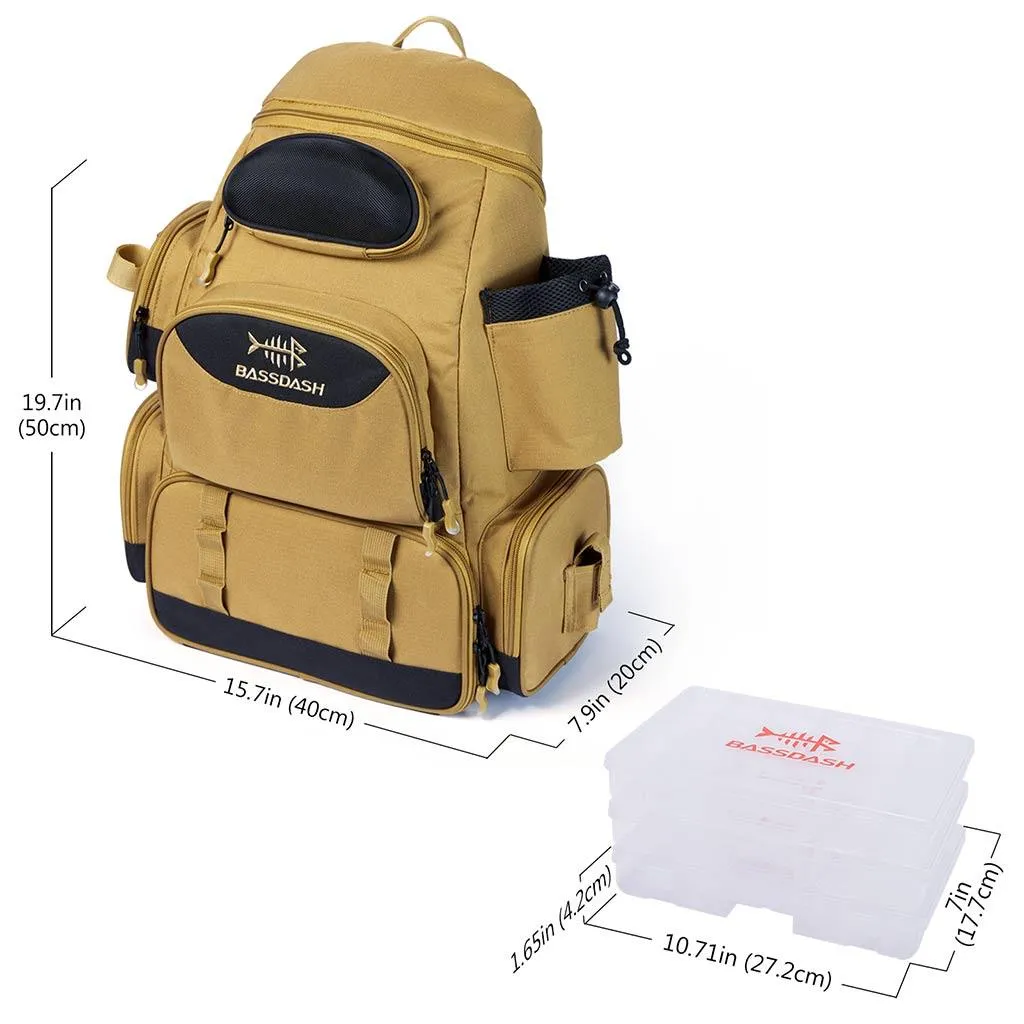 Water Resistant Tackle Backpack [3600] Tactical Bag