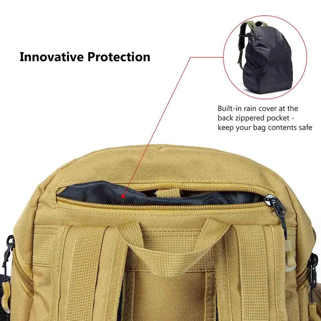 Water Resistant Tackle Backpack [3600] Tactical Bag