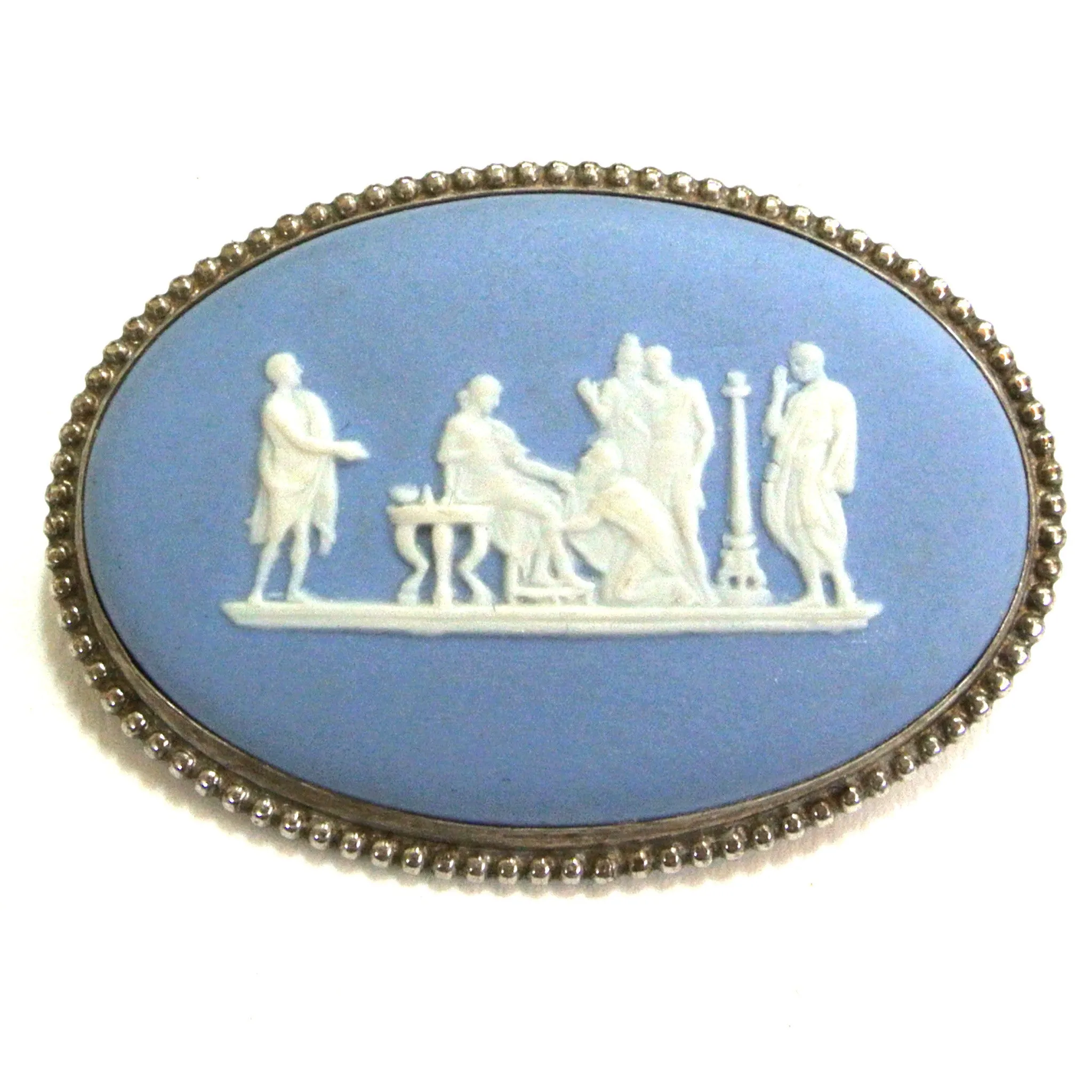 Wedgwood Jasperware Greek Mythological Cameo Brooch/Pin