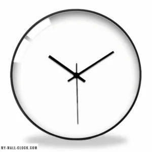 White Modern Wall Clock