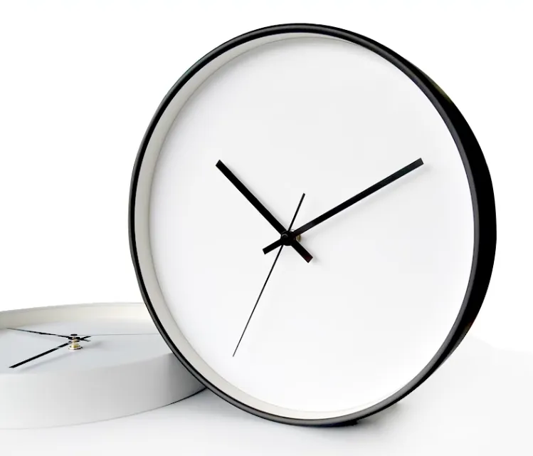 White Modern Wall Clock