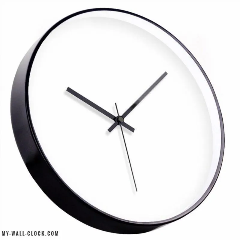 White Modern Wall Clock