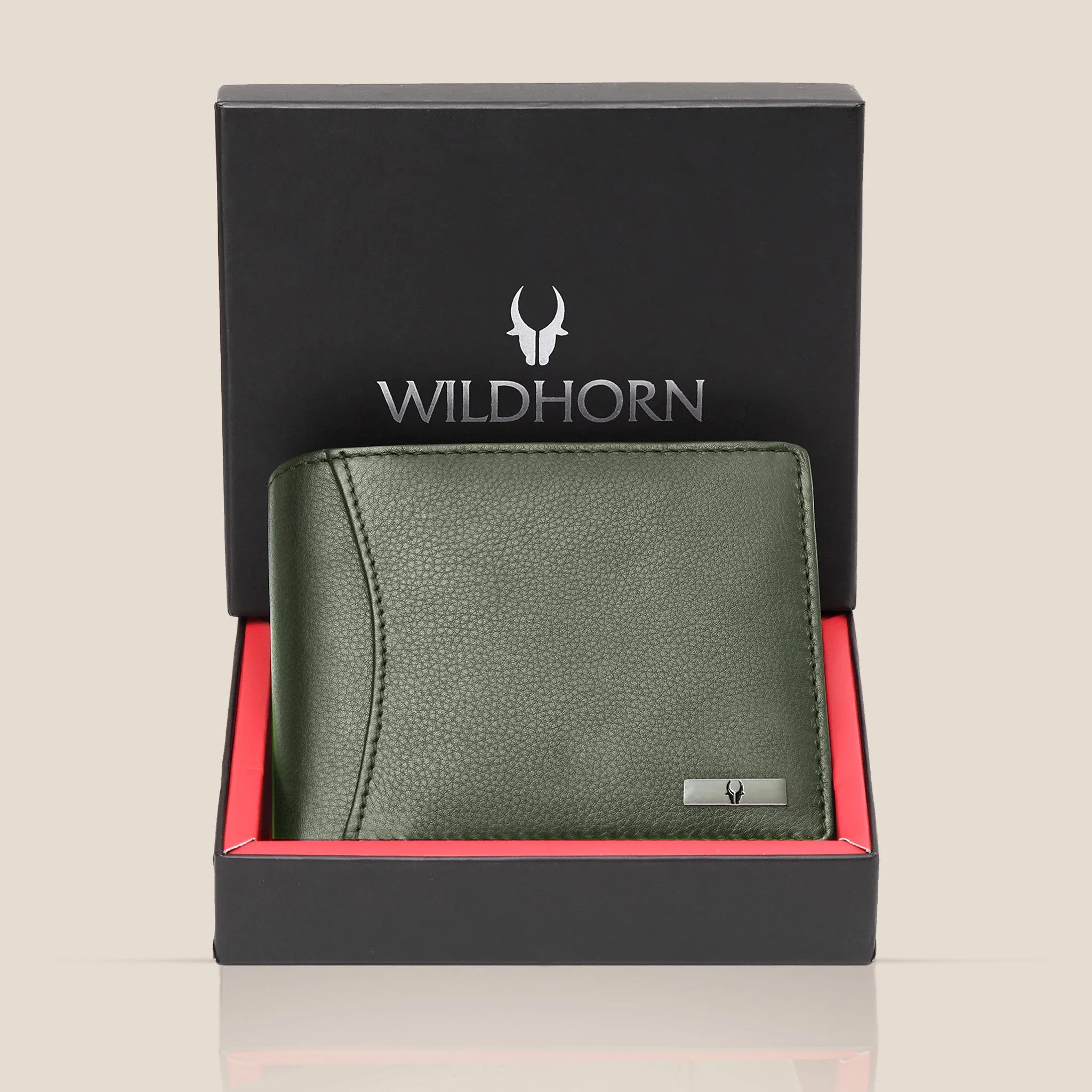 WILLIAM RFID Protected Leather Wallet for Men