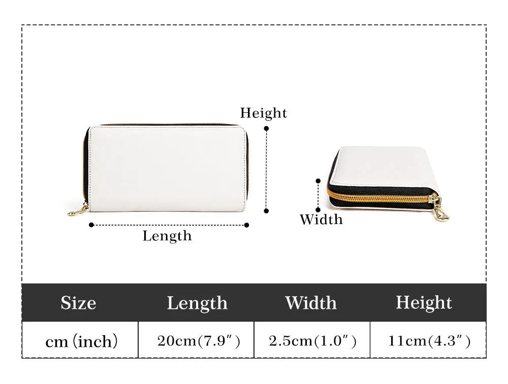 Winnie - Leather Zipper Wallet