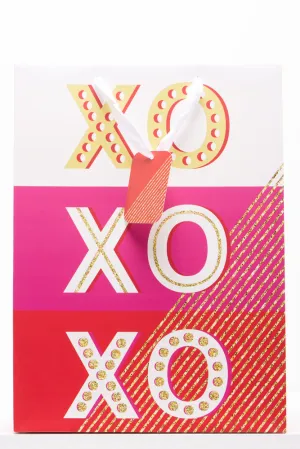 Xoxo Gift Bag Pink