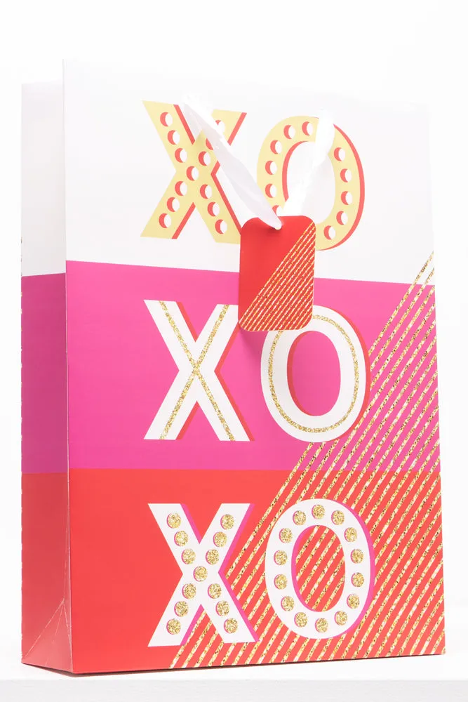 Xoxo Gift Bag Pink