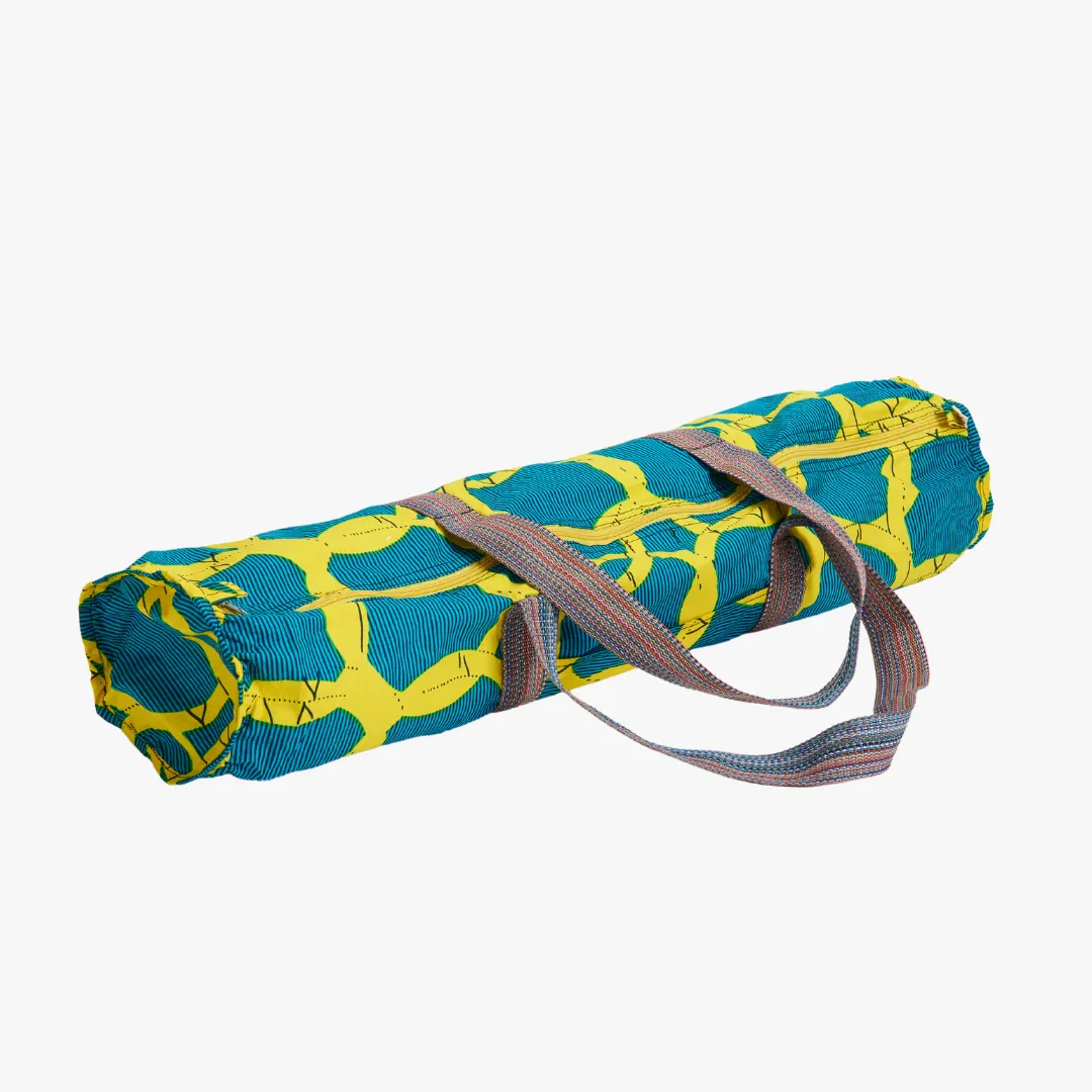 Yellow Loops Yoga Bag