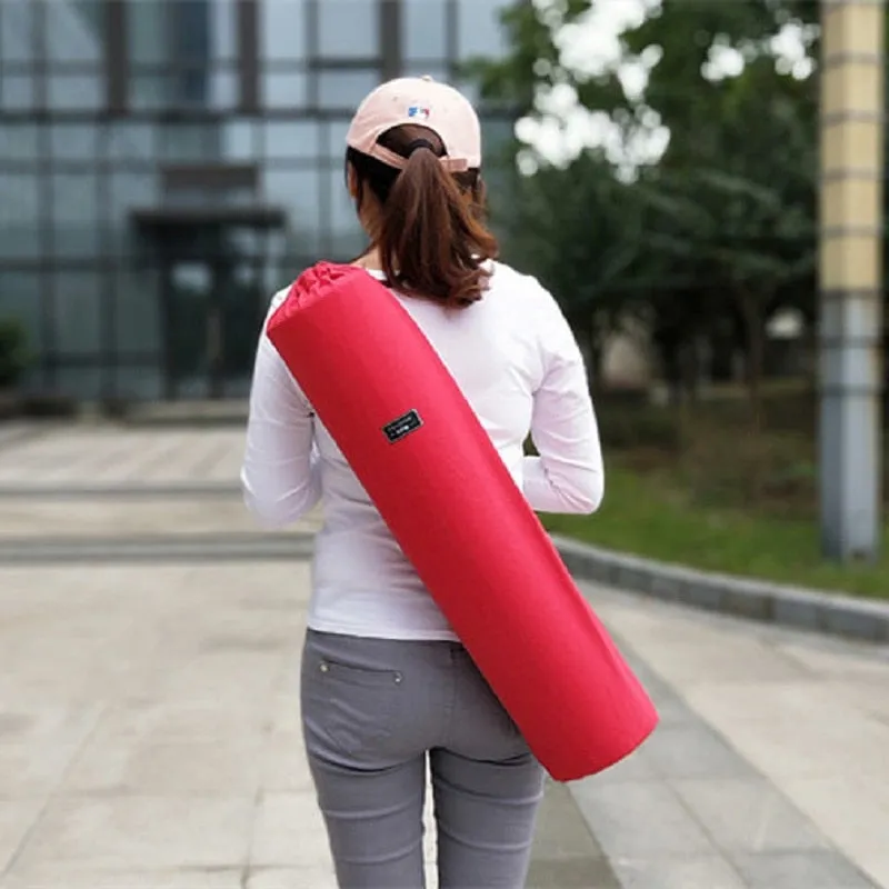 Yoganix Canvas Yoga Mat Bag for Yoga Mat Carry Bag Gym Mat Backpack Lengthen Yoga Bags Multifunction Storage Bag for Fitness Mat